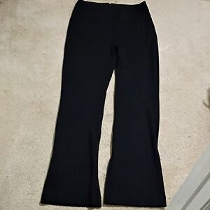 CAbi Black Flare High Waist  Pants Women Size 6